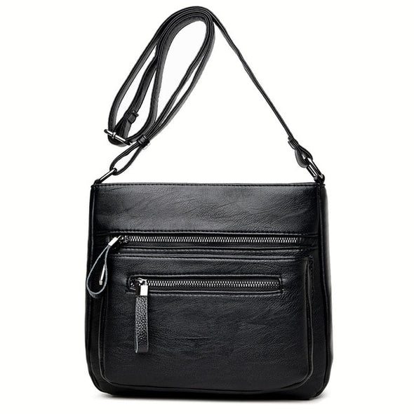 Women's Designer Luxury Handbag 2020 Fashion High quality Soft Leather bags Women Handbags Multi-pocket Shoulder Messenger Bag