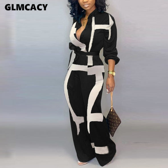 Women Jumpsuit Sexy Ladies Jumpsuits Party Long Pants Long Sleeve Jumpsuit Skinny Newspaper Print Outfits