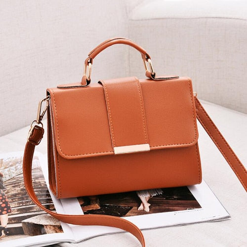 REPRCLA 2021 Summer Fashion Women Bag Leather Handbags PU Shoulder Bag Small Flap Crossbody Bags for Women Messenger Bags