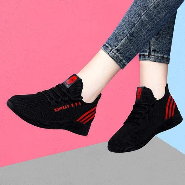 Hot Sale Women Running Shoes Air Mesh Sneakers Breathable Soft Light Woman Sport Shoes Female Walking Jogging Shoes Basket Femme