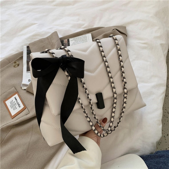 Luxury Designer Chains Crossbody Bags For Women  Fashion Diamond Lattice Shoulder Bags 2021 New Soft Women Messenger Bags Totes