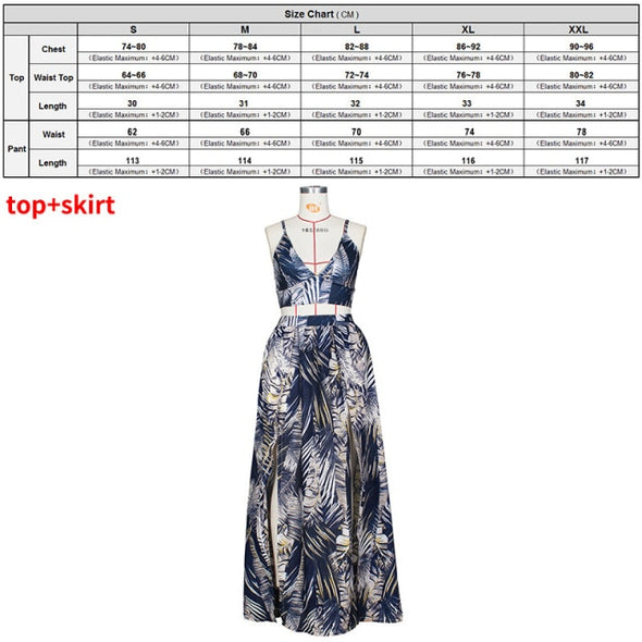 Stigende Women Bohemian Palm Leaf Maxi Dress Sexy High Split Summer Beach Halter Dress Casual Sleeveless Bandage Long Dress