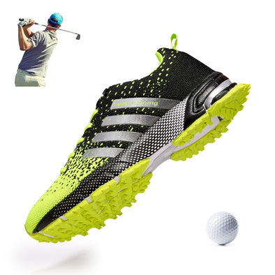 Men Golf Shoes Breathable Summer Outdoor Grass Walking Sneakers Professional Golf Sneakers Man Business Leisure Shoes Golf