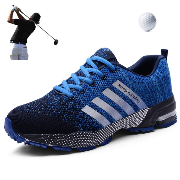 Men Golf Shoes Breathable Summer Outdoor Grass Walking Sneakers Professional Golf Sneakers Man Business Leisure Shoes Golf
