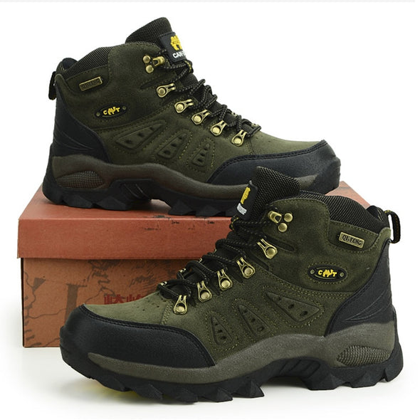 Outdoor Waterproof Hiking Boots Men Women Trekking Shoes Walking Climbing Hiking Shoes Mountain Sport Boots Hunting Men Sneakers