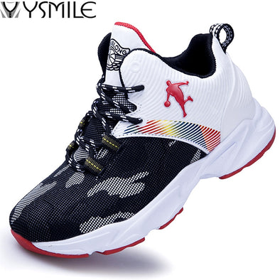Children Boys Basketball Shoes High Quality Top Soft Non-Slip Kids Sneakers Unisex Girls Sport Shoes Outdoor Boy Trainer Basket