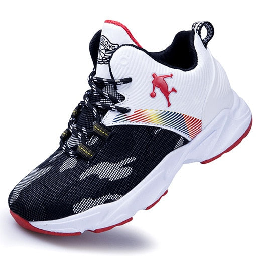 Children Boys Basketball Shoes High Quality Top Soft Non-Slip Kids Sneakers Unisex Girls Sport Shoes Outdoor Boy Trainer Basket