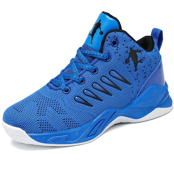 Children Boys Basketball Shoes High Quality Top Soft Non-Slip Kids Sneakers Unisex Girls Sport Shoes Outdoor Boy Trainer Basket