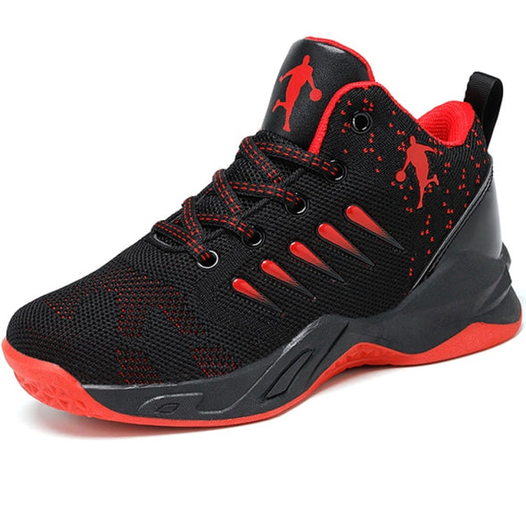 Children Boys Basketball Shoes High Quality Top Soft Non-Slip Kids Sneakers Unisex Girls Sport Shoes Outdoor Boy Trainer Basket