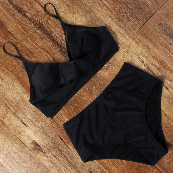 High Waist Bikini 2021 Leopard Bikini Women Push Up Swimsuit Women Printed Swimwear Tie Dye Biquini Summer Swim Beachwear