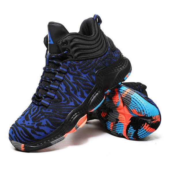 High Quality Basketball Shoes Men Sneakers Boys Basket Shoes Autumn High Top Anti-slip Outdoor Sports Shoes Trainer Women Summer