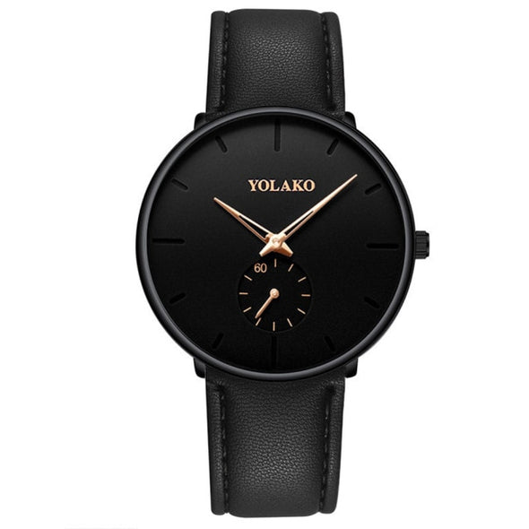 Minimalist Mens Fashion Casual Watches for Men Business Clock Male Stainless Steel Mesh Belt Simple Quartz Watch reloj hombre