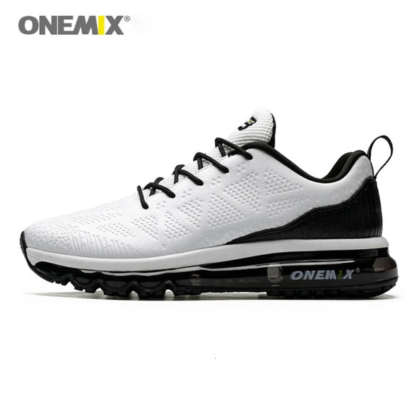 ONEMIX Outdoor Sport Running Shoes Men Air Cushion Sneakers Breathable Mesh Advanced Walking Shoes Jogging кроссовки мужские