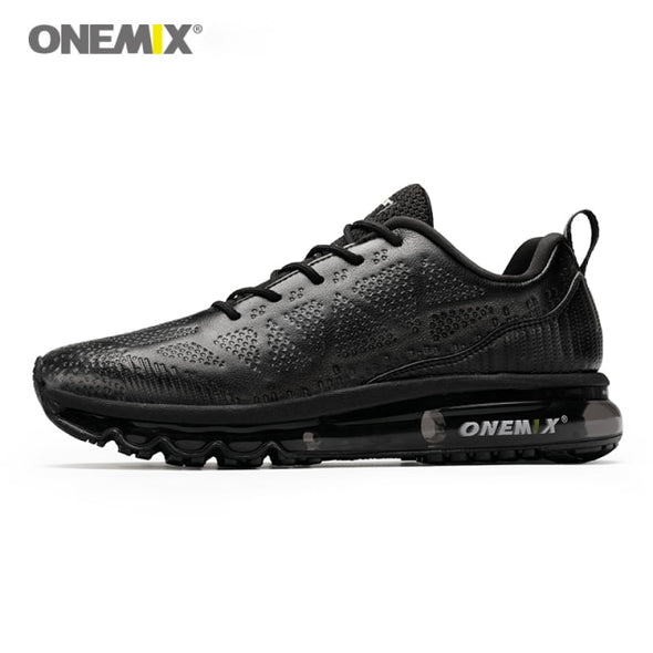 ONEMIX Outdoor Sport Running Shoes Men Air Cushion Sneakers Breathable Mesh Advanced Walking Shoes Jogging кроссовки мужские