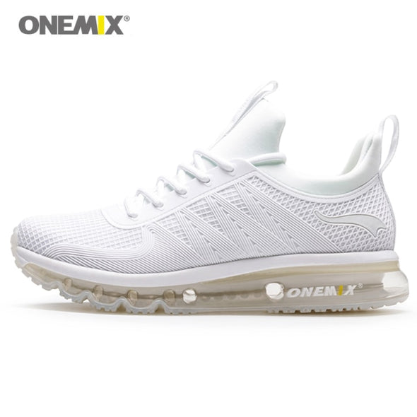 ONEMIX Outdoor Sport Running Shoes Men Air Cushion Sneakers Breathable Mesh Advanced Walking Shoes Jogging кроссовки мужские