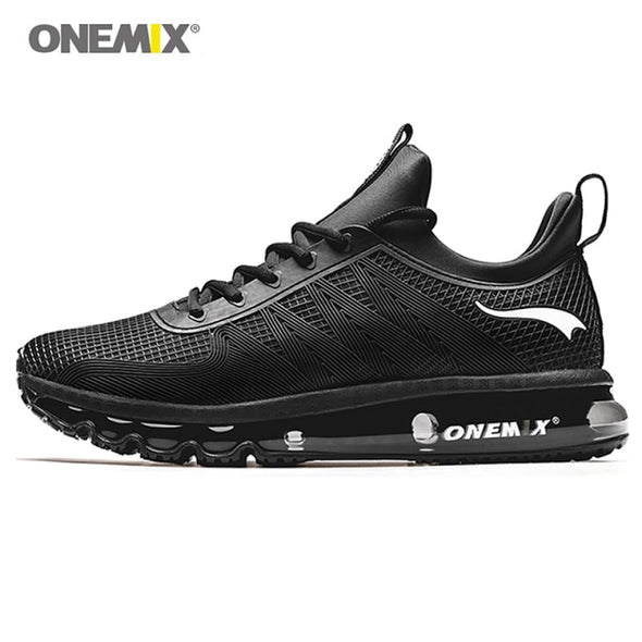 ONEMIX Outdoor Sport Running Shoes Men Air Cushion Sneakers Breathable Mesh Advanced Walking Shoes Jogging кроссовки мужские