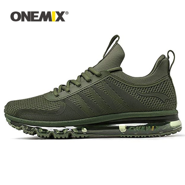 ONEMIX Outdoor Sport Running Shoes Men Air Cushion Sneakers Breathable Mesh Advanced Walking Shoes Jogging кроссовки мужские