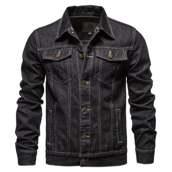 Men Denim Jackets Winter Fleece Blue Jeans Coats High Quality Male Thicker Warm Casual Coats Solid Classic Denim Jackets 6XL