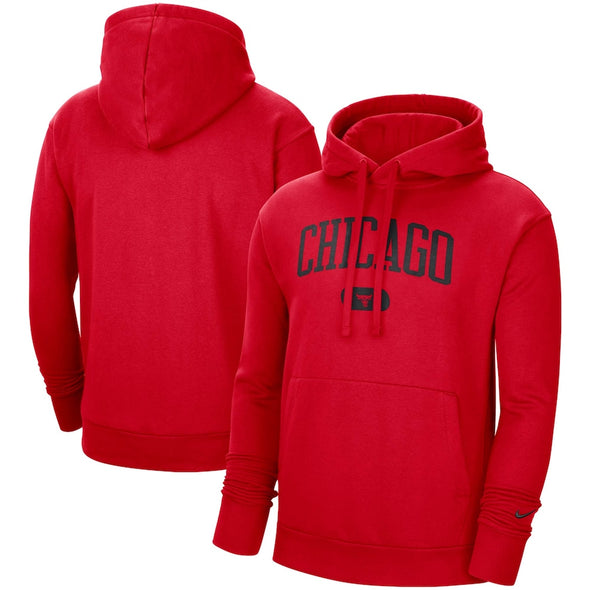 Chicago Bulls Nike Heritage Essential Pullover Hoodie - Red