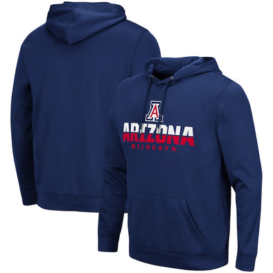 Arizona Wildcats Colosseum Lantern Pullover Hoodie - Navy
