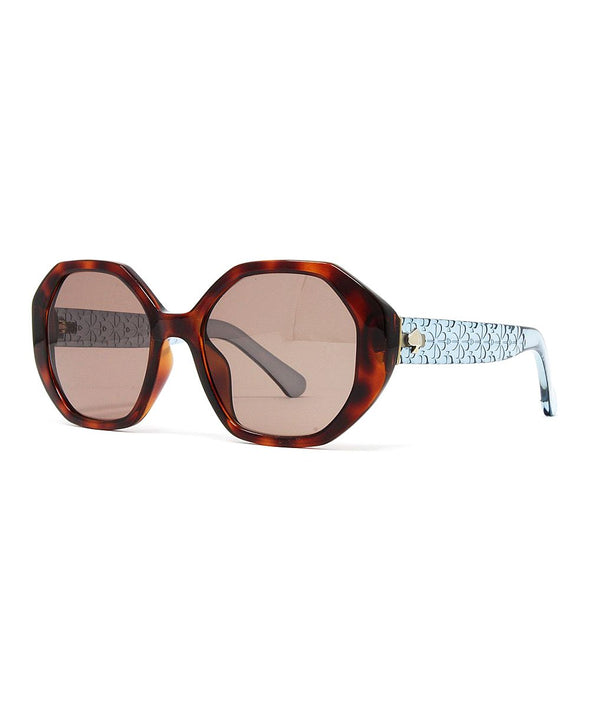 Brown Tortoise Preslee Oversize Sunglasses